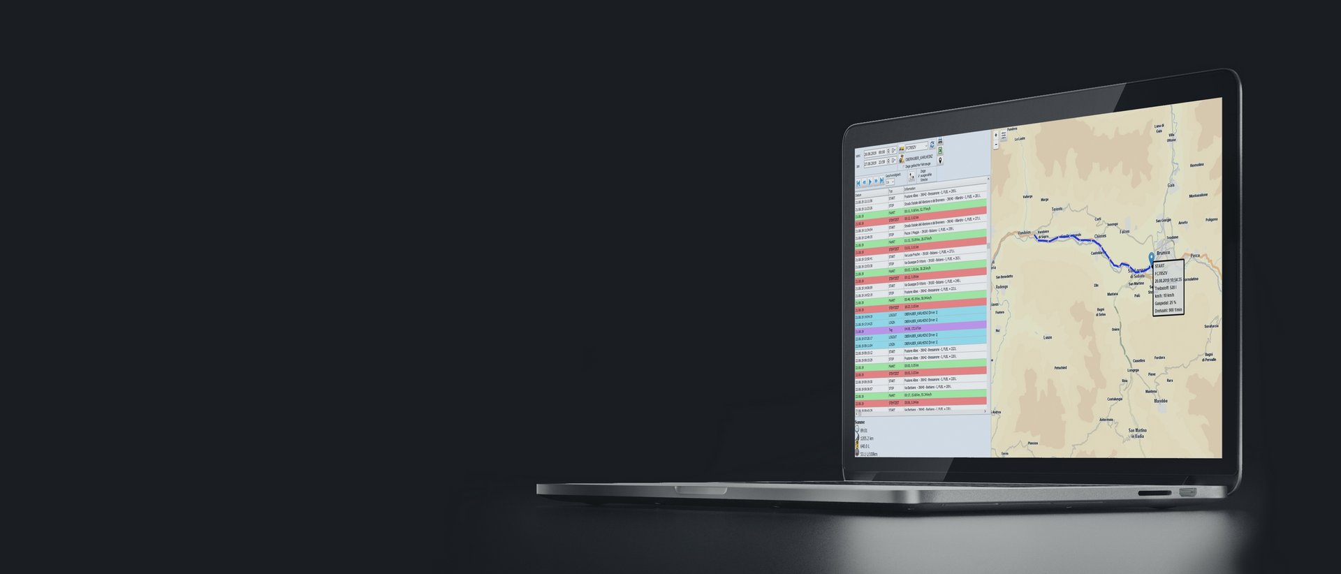 Telematic lorry monitoring for transport companies Telematic lorry monitoring for transport companies