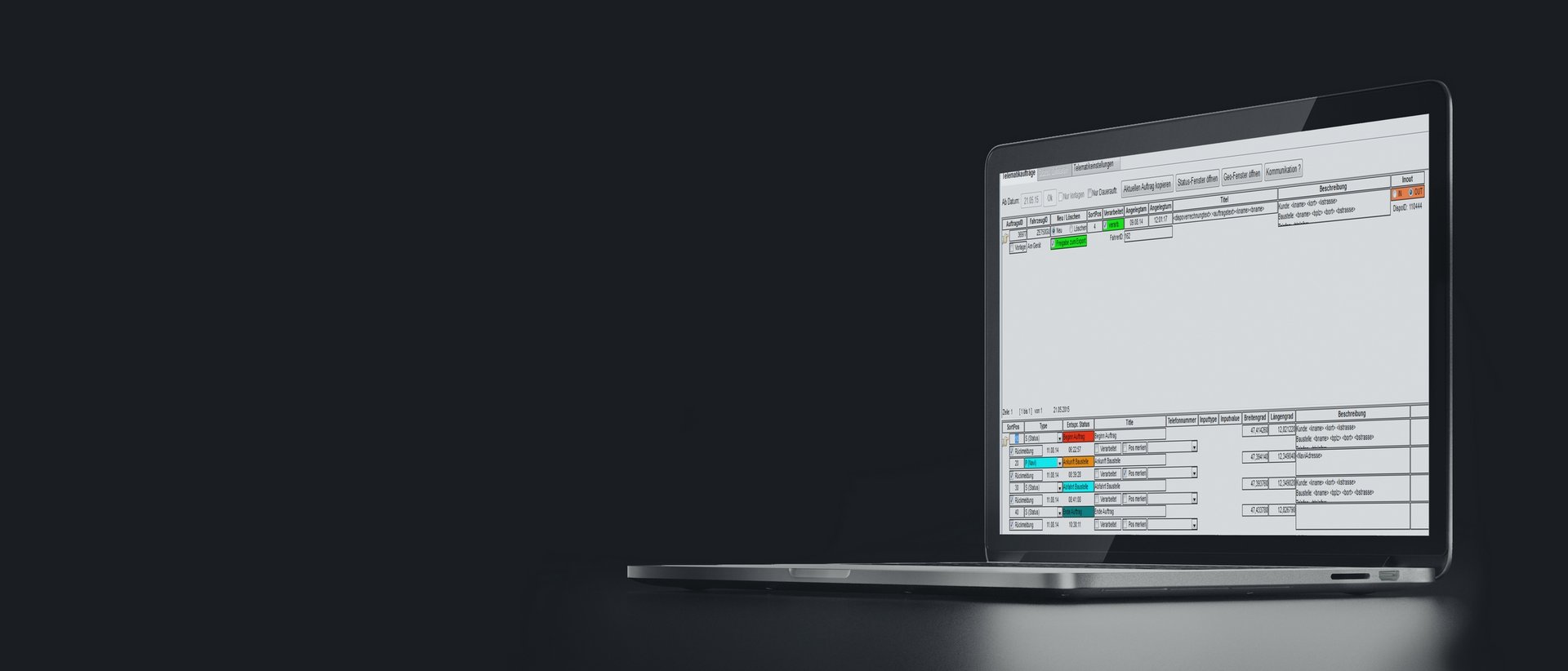 Außendienst-Software TrackNav Außendienst-Software TrackNav